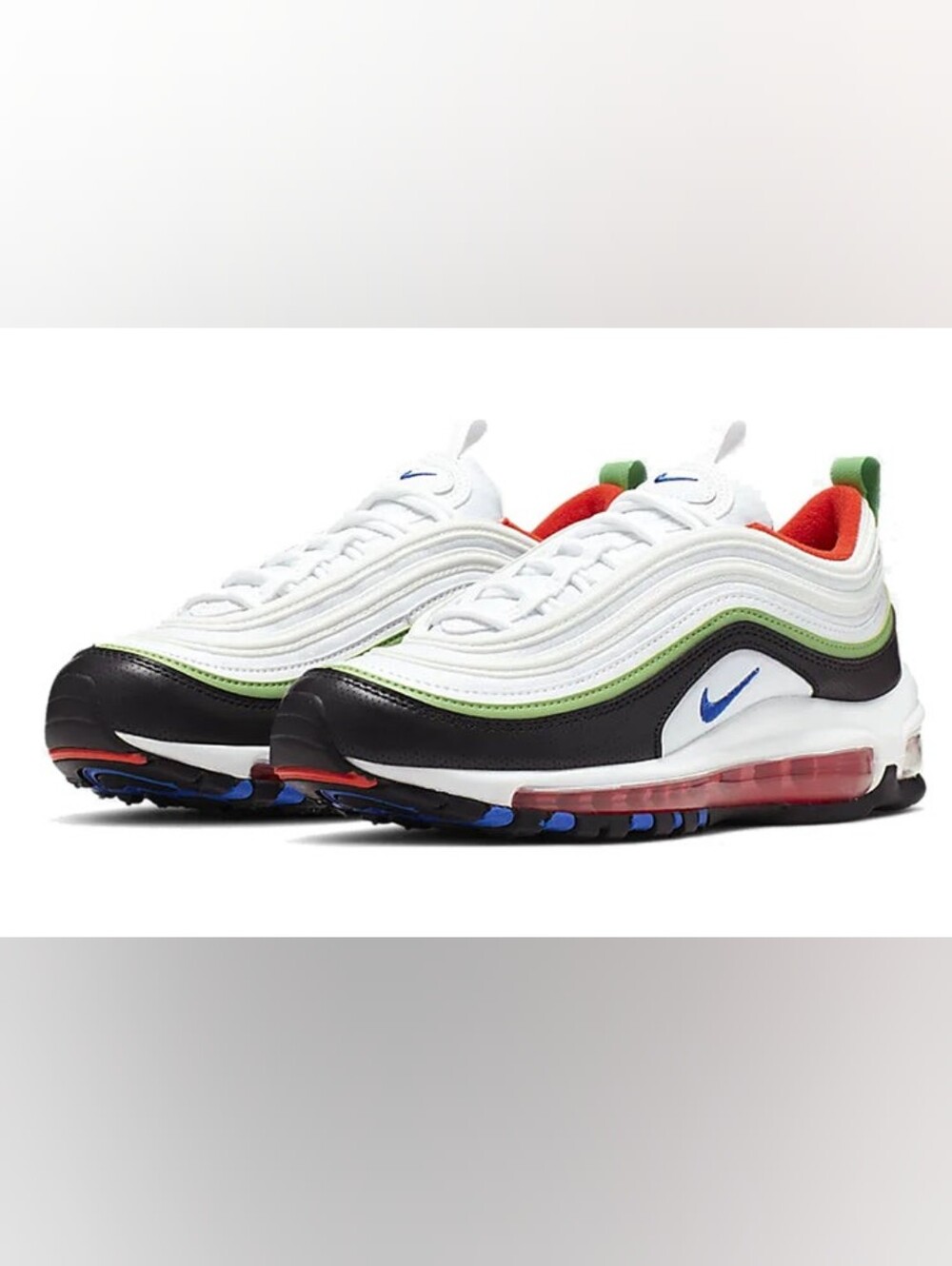 Women's Nike Air Max 97 'White Royal Green Nebula'